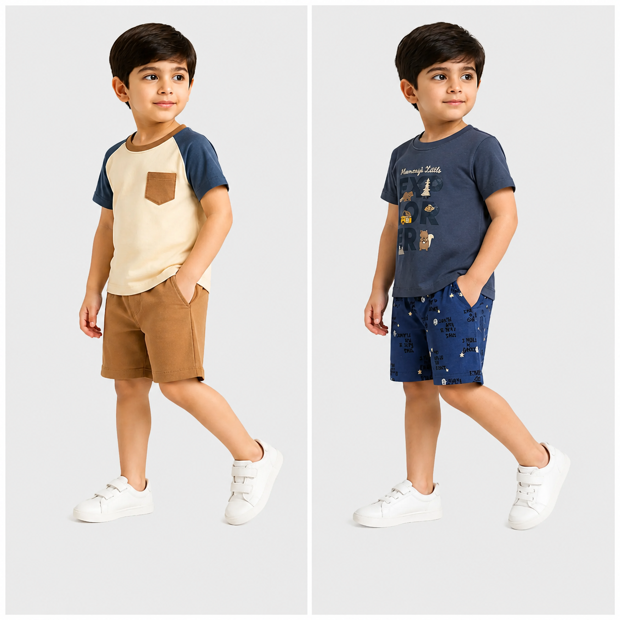 Pack of 2 Infant  Shorts Set