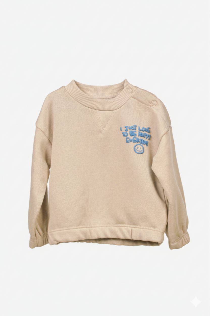 Baby Cozy Sweatshirt & Jogger Set – Soft Cotton Outfit – Minor Fault (0–24 Months)