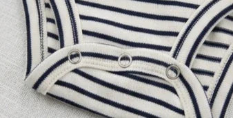 Long-Sleeve Striped Bodysuit