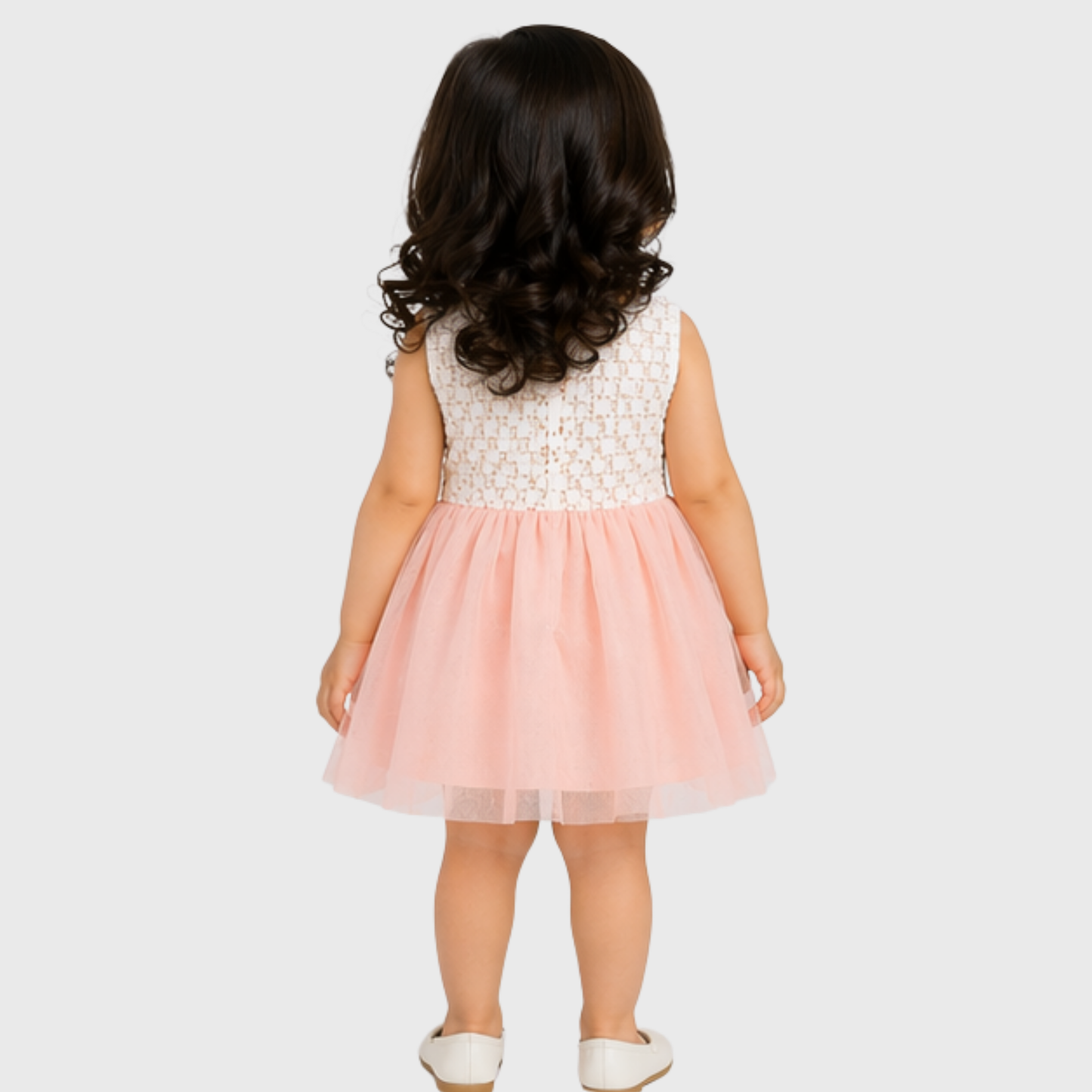 Baby Girl "Lace & Tulle" Sleeveless Frock