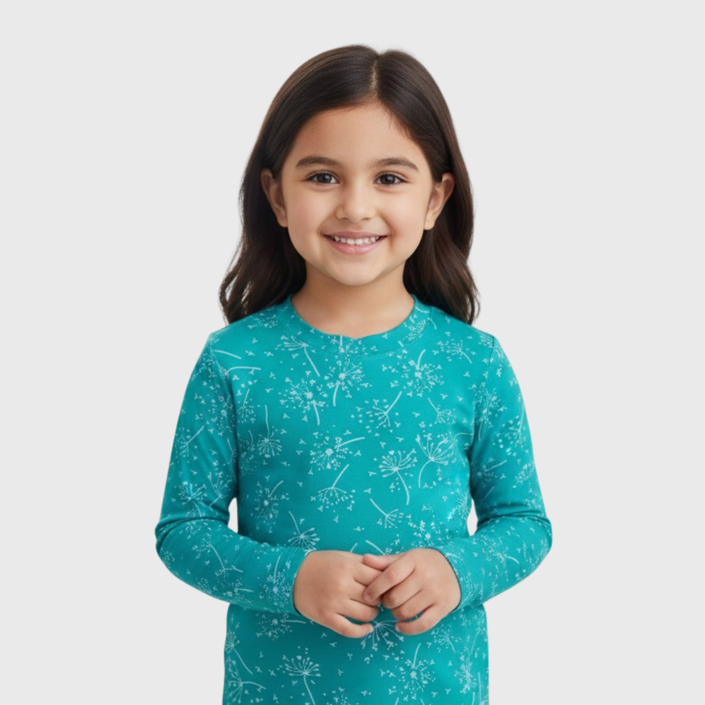 Teal Long Sleeve T-Shirt | 6-14YRS