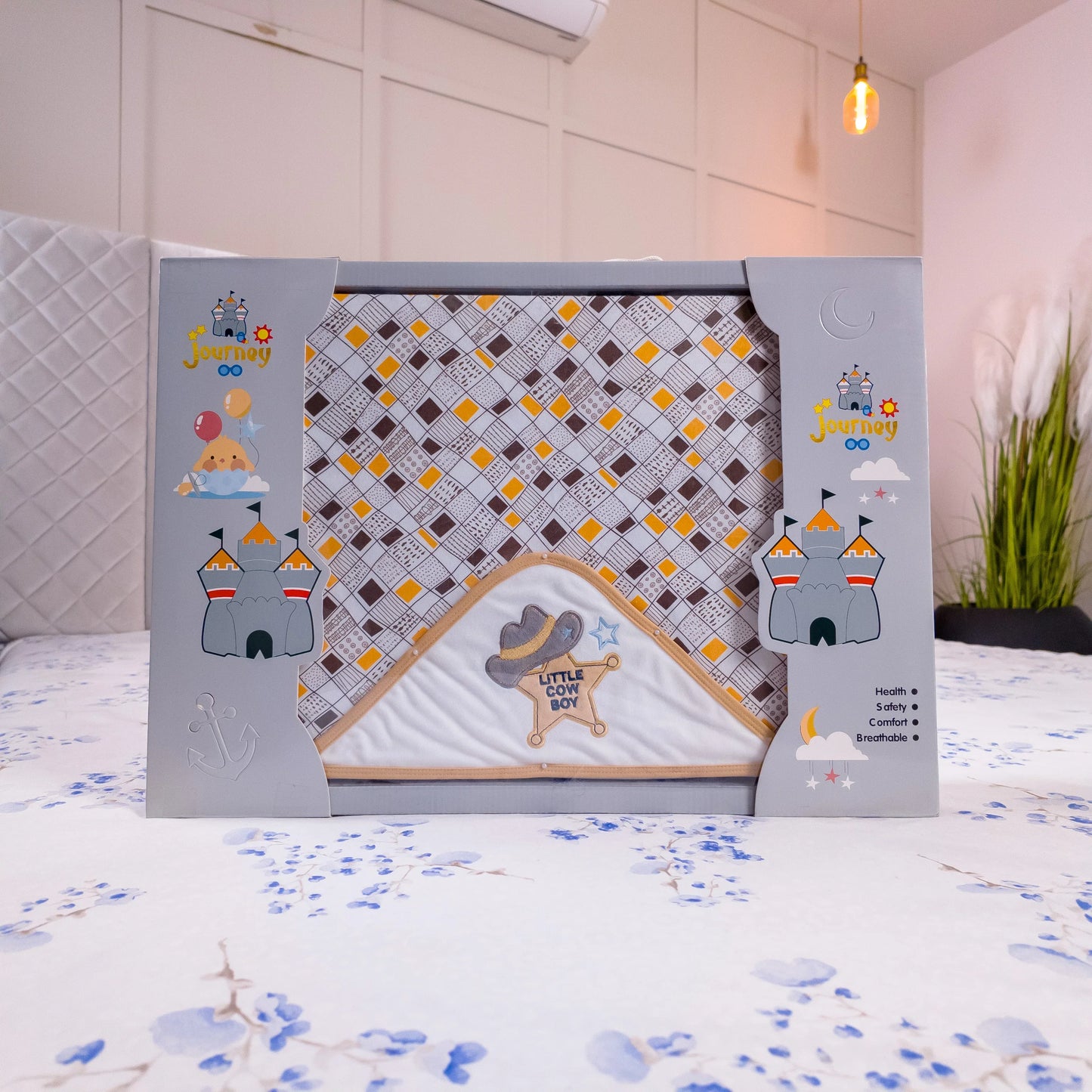 Premium Cowboy-Themed Baby Gift Set from the 'Journey' Collection