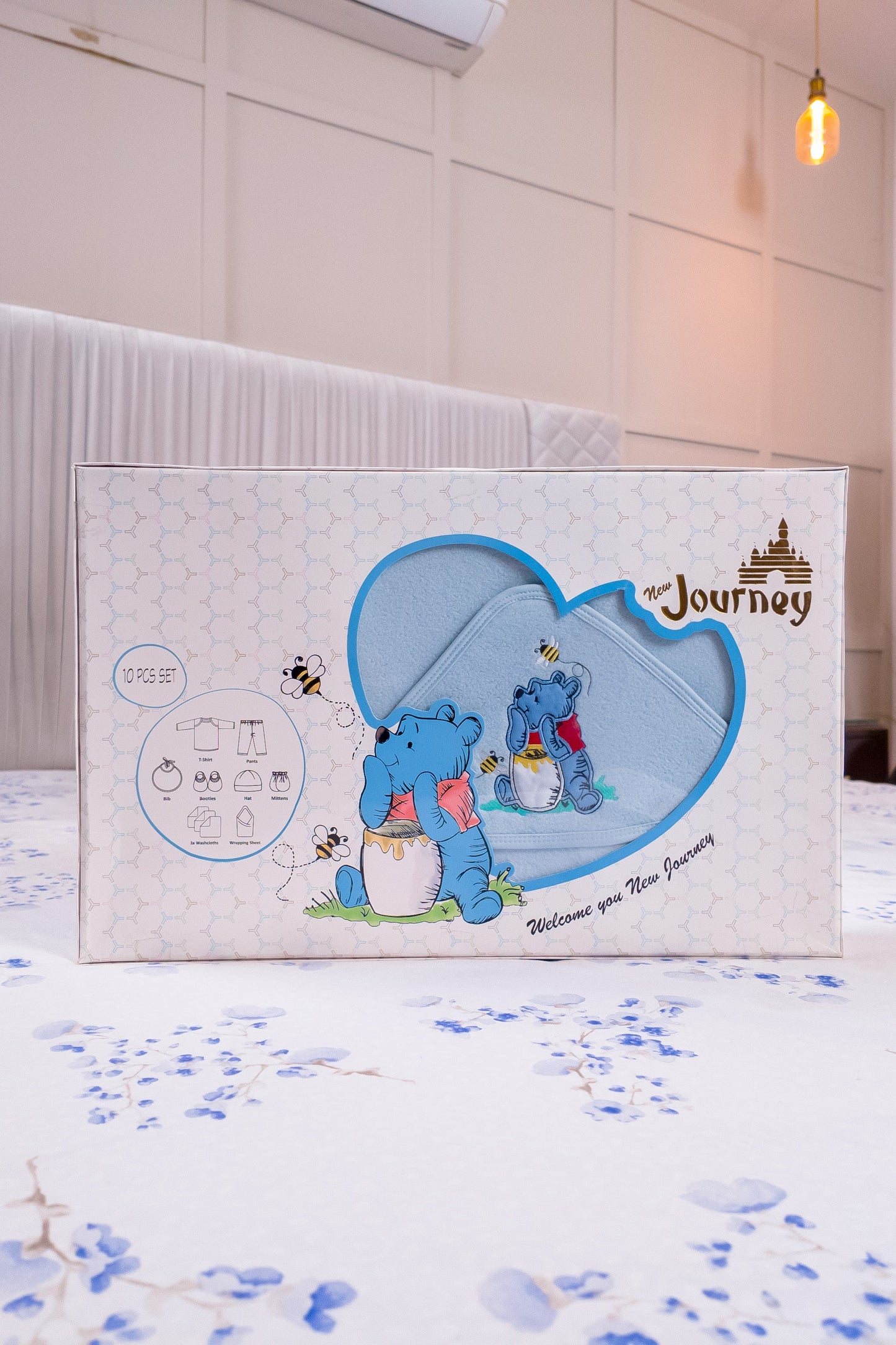 Premium Newborn Baby Clothing Gift Set – 10-Piece Essentials by New Journey