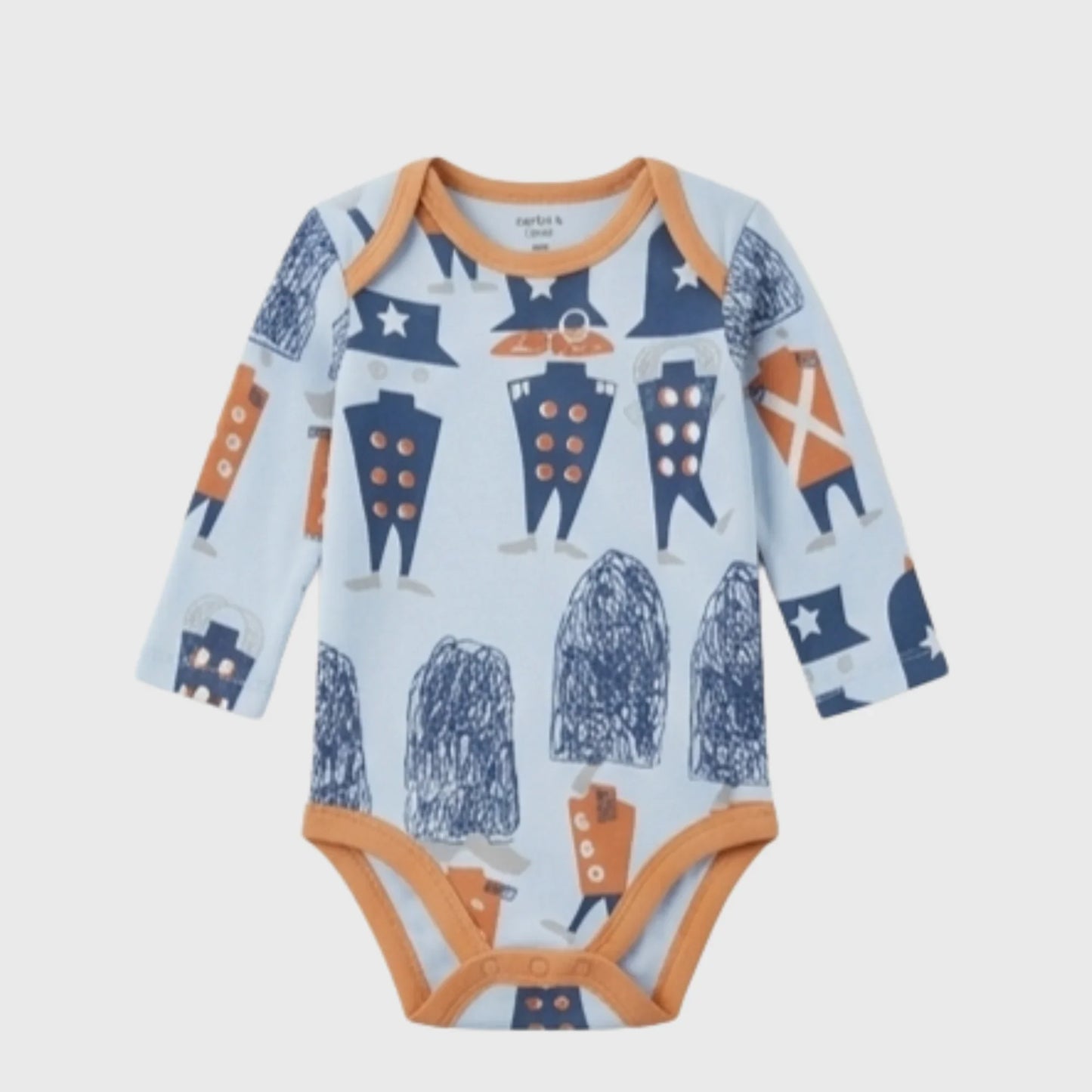 Long-Sleeve Toy Soldier Baby Bodysuit