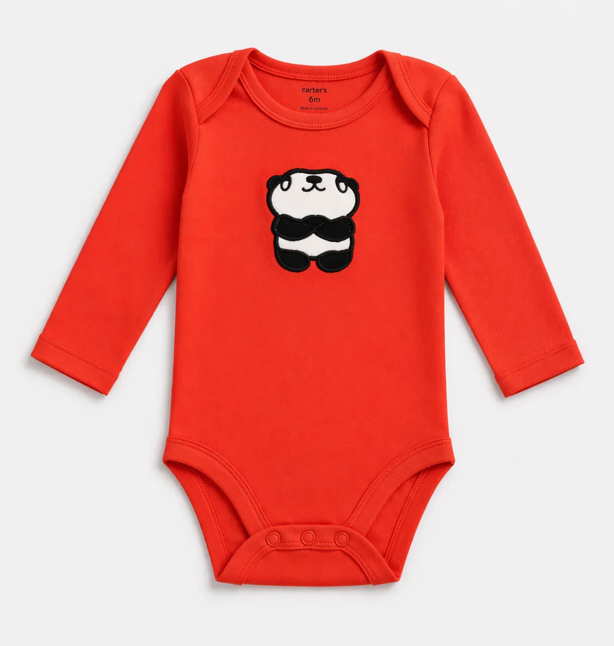 Long-Sleeve Red Panda Bodysuit