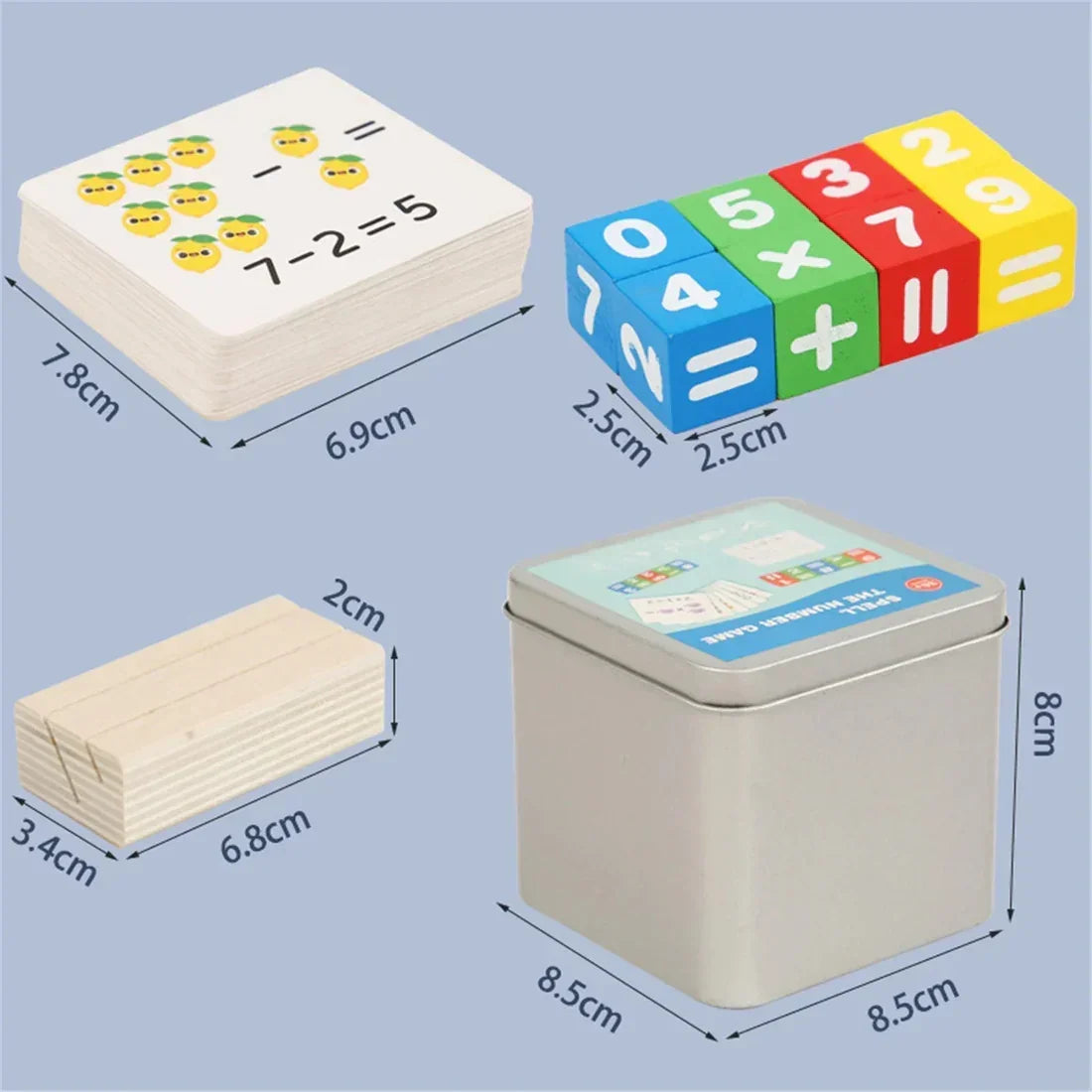 Spell The Number Game - Math Learning Toy for Toddlers 36M+
