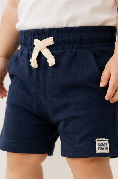 Baby Summer Shorts – Navy-Blue