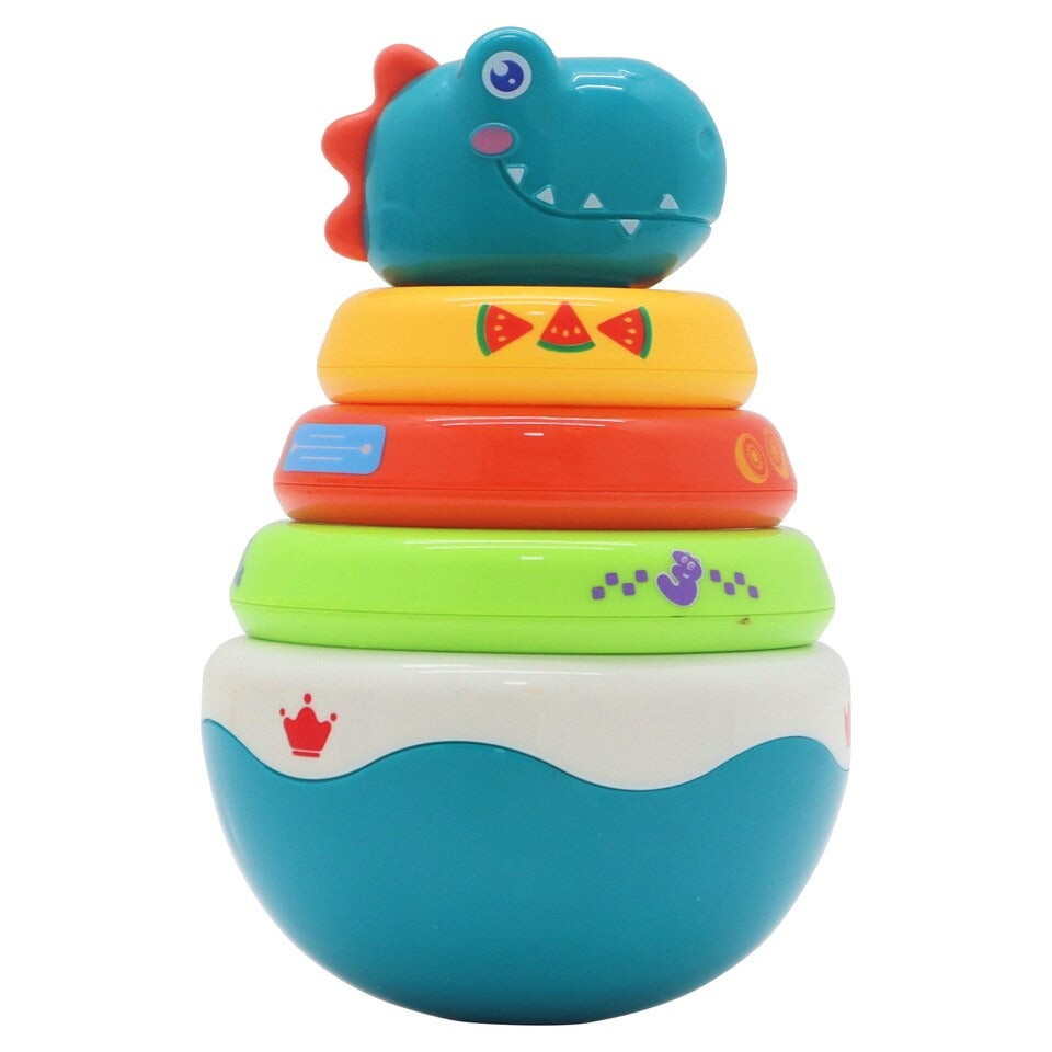 Huanger Stacking Roly-Poly Early Learning Toy for Babies (6M+)